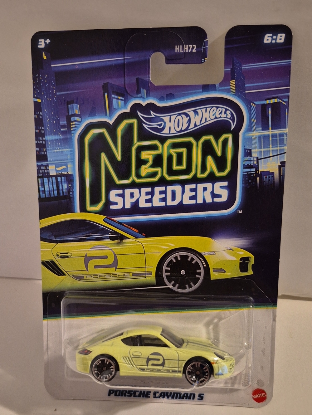 B23 Hot Wheels Porsche Cayman S with shipping protector